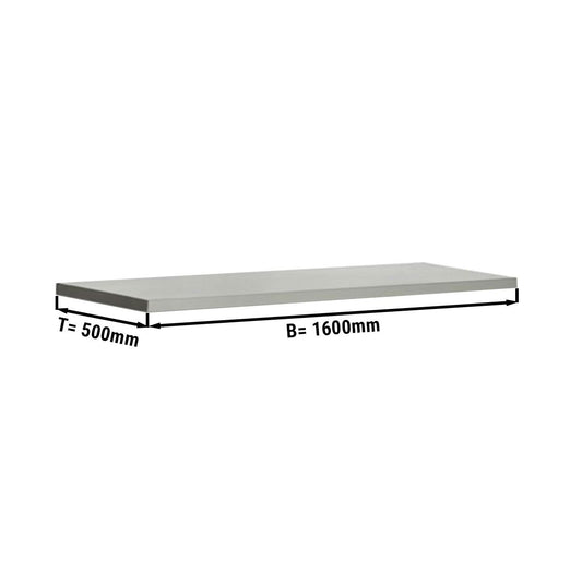 Shelf Insert 160cm, Stainless Steel